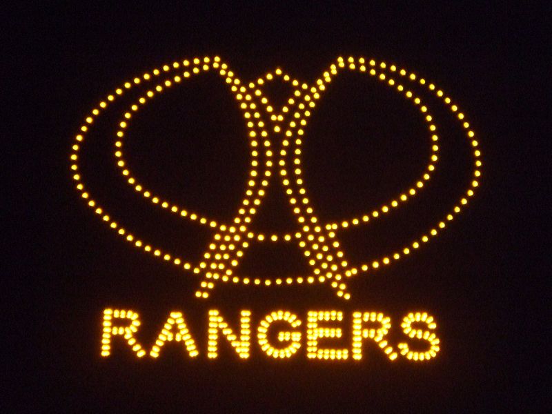 Ranger Camp Sign at Center Camp