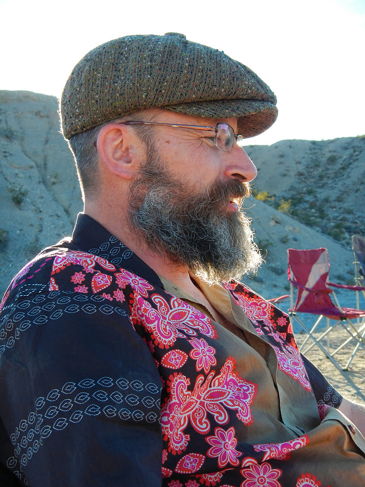 Cool rim lighting around Patrick. Cool rim lighting around Patrick.