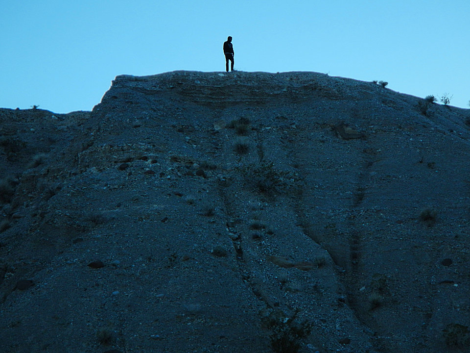 Todd up on a hill. Todd up on a hill.